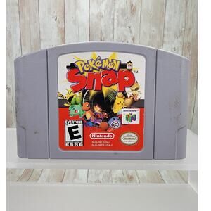 Pokemon Snap Nintendo 64 N64 1999 Authentic Cartridge Only
